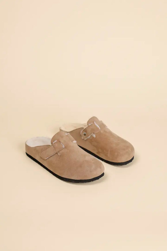 Pantofola eco-pelliccia
