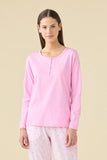 Pigiama donna estivo in cotone articolo vichy heart