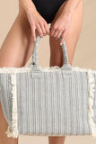 Borsa con chiusura zip articolo righina