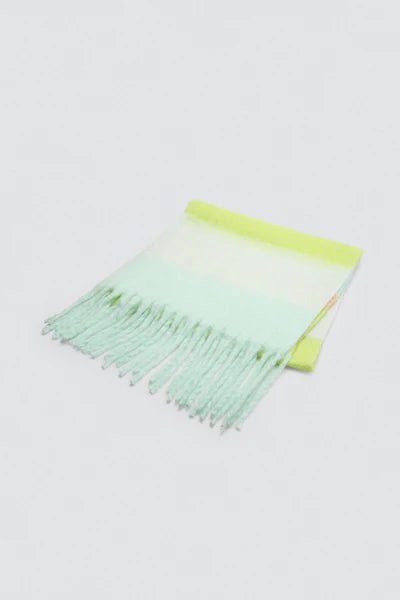 Sciarpa a righe colorate