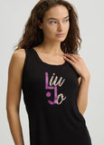 Top con strass