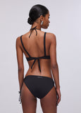Bikini top con ferretto e slip Liujo