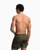 Costume shorts ricamo logo impunturato