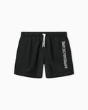 Costume shorts ricamo logo impunturato