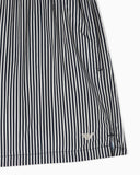 Costume shorts stampa a righe