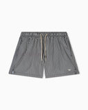 Costume shorts stampa a righe
