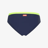 Slip mare in nylon blu navy