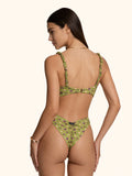 Bikini Donna Me fui Top con Slip Americano fisso Fantasia