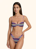 Bikini Donna Me Fui Fascia con Slip Americano Fisso Multicolor