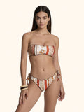 Bikini Donna Me fui Fascia con Slip regolabile Fantasia
