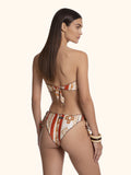 Bikini Donna Me fui Fascia con Slip regolabile Fantasia