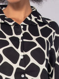 Camicia lunga animalier Verdissima