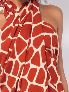 Pareo animalier Verdissima